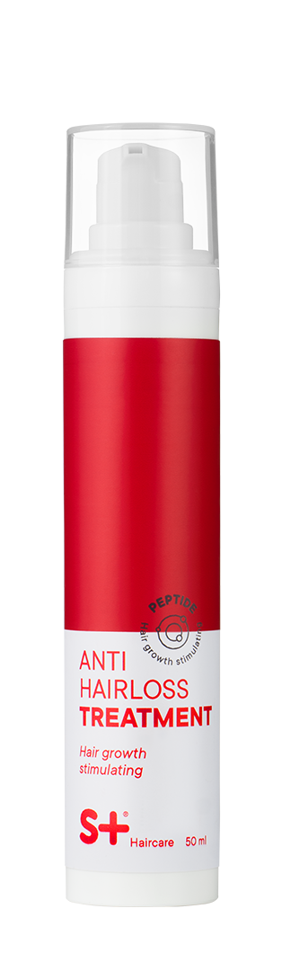 S+ Haircare Anti Hairloss Treatment suurendab juuksenääpsu eluiga, vähendab juuste väljalangemist